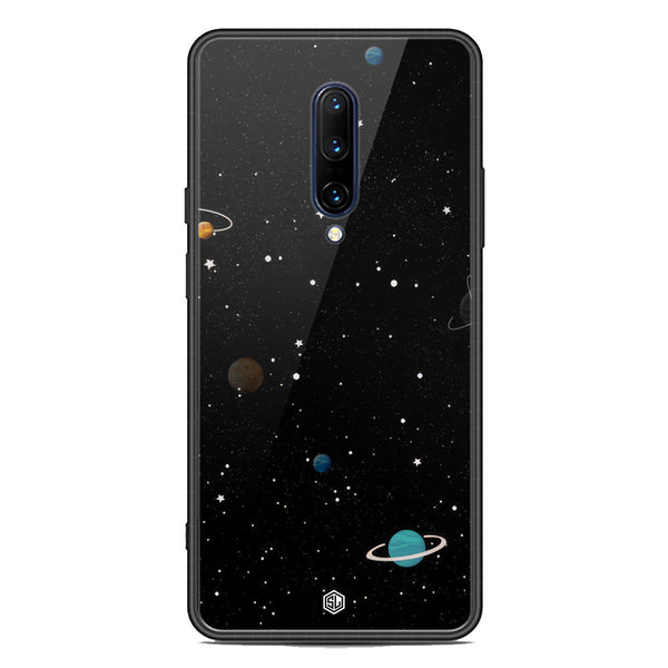 Space Series Soft Phone Case - Premium Glass Case - Design 3 - OnePlus 7 Pro