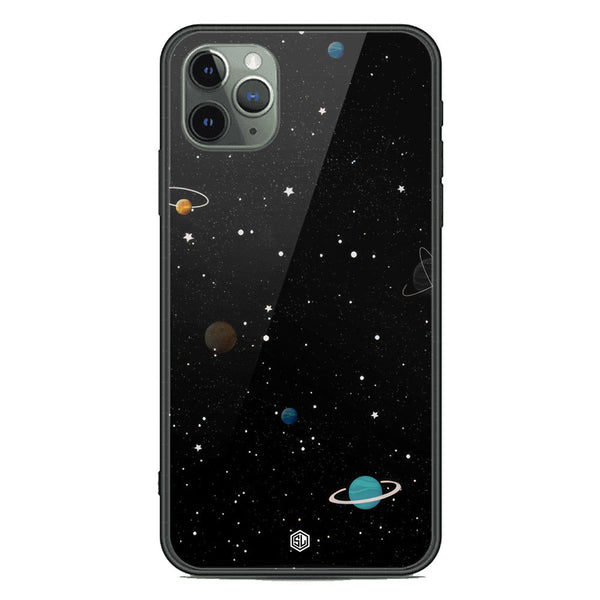 Space Series Soft Phone Case - Premium Glass Case - Design 3 - iPhone 11 Pro Max