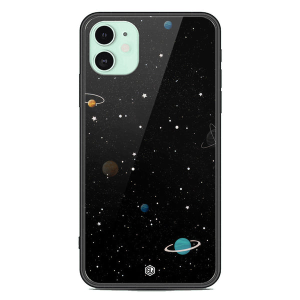Space Series Soft Phone Case - Premium Glass Case - Design 3 - iPhone 11