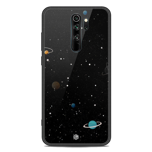 Space Series Soft Phone Case - Premium Glass Case - Design 3 - Xiaomi Redmi Note 8 Pro