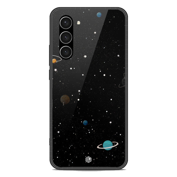 Space Series Soft Phone Case - Premium Glass Case - Design 3 - Samsung Galaxy S23 5G