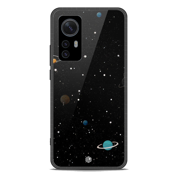 Space Series Soft Phone Case - Premium Glass Case - Design 3 - Xiaomi 12S Pro