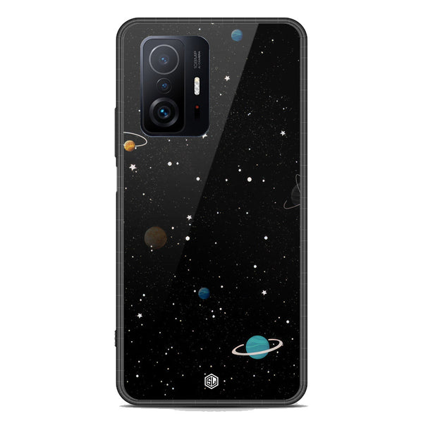 Space Series Soft Phone Case - Premium Glass Case - Design 3 - Xiaomi 11T Pro