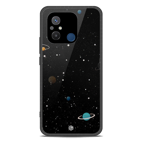 Space Series Soft Phone Case - Premium Glass Case - Design 3 - Xiaomi Redmi 12C