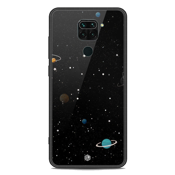 Space Series Soft Phone Case - Premium Glass Case - Design 3 - Xiaomi Redmi 10X 4G