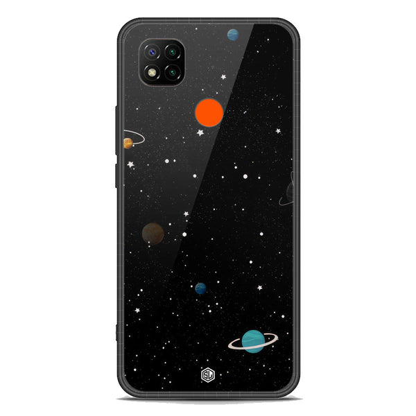 Space Series Soft Phone Case - Premium Glass Case - Design 3 - Xiaomi Redmi 10A