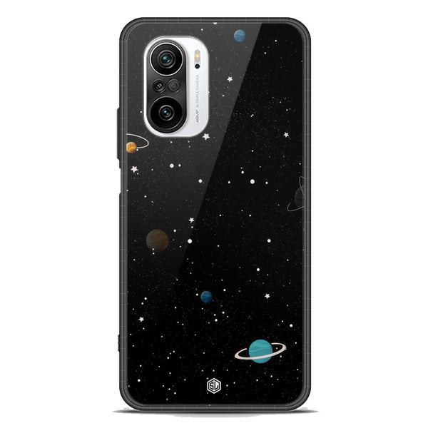 Space Series Soft Phone Case - Premium Glass Case - Design 3 - Xiaomi Mi 11i