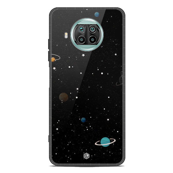 Space Series Soft Phone Case - Premium Glass Case - Design 3 - Xiaomi Mi 10T Lite