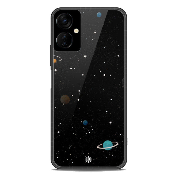 Space Series Soft Phone Case - Premium Glass Case - Design 3 - Tecno Camon 19 Neo