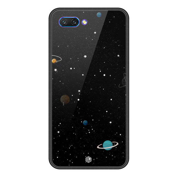 Space Series Soft Phone Case - Premium Glass Case - Design 3 - Huawei Honor 10