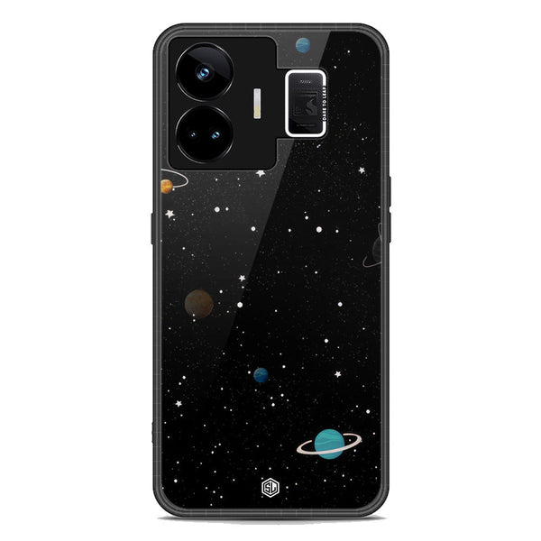 Space Series Soft Phone Case - Premium Glass Case - Design 3 - Realme GT Neo 5