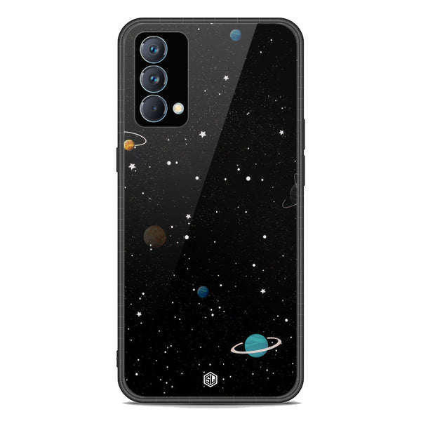 Space Series Soft Phone Case - Premium Glass Case - Design 3 - Realme GT Master