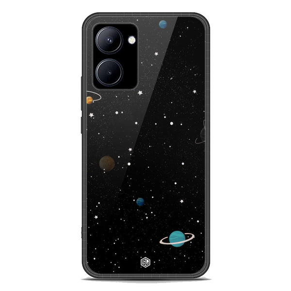 Space Series Soft Phone Case - Premium Glass Case - Design 3 - Realme C33