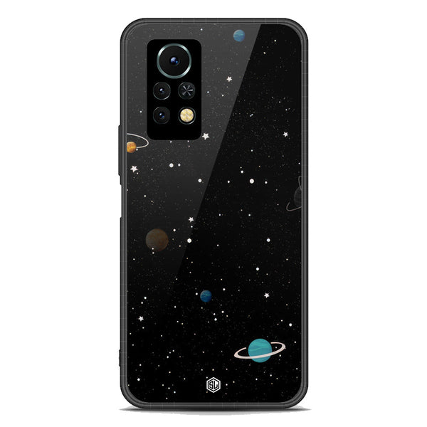 Space Series Soft Phone Case - Premium Glass Case - Design 3 - Infinix Note 11 Pro