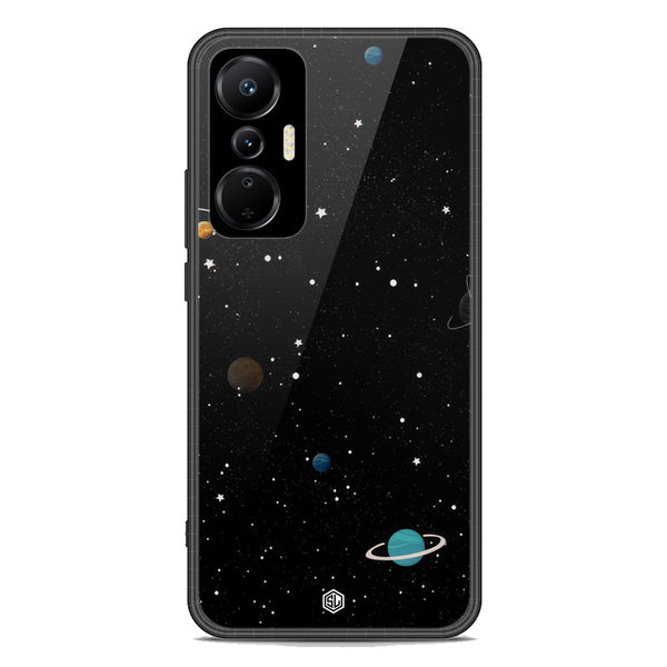 Space Series Soft Phone Case - Premium Glass Case - Design 3 - Infinix Hot 20S