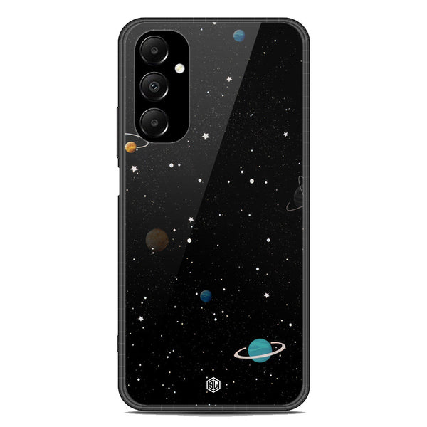 Space Series Soft Phone Case - Premium Glass Case - Design 3 - Samsung Galaxy A05s