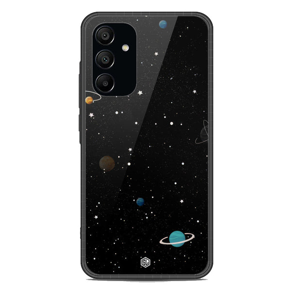 Space Series Soft Phone Case - Premium Glass Case - Design 3 - Samsung Galaxy A15 5G