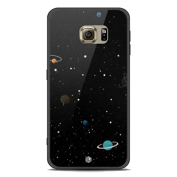 Space Series Soft Phone Case - Acrylic Case - Design 3 - - Samsung Galaxy S6