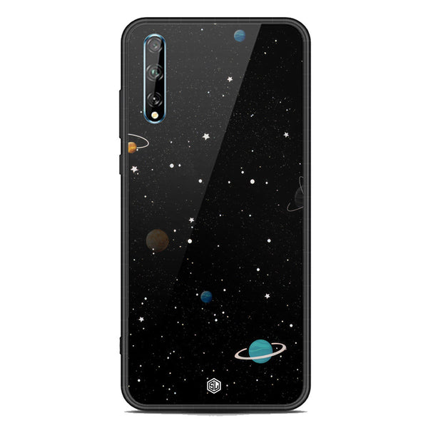 Space Series Soft Phone Case - Acrylic Case - Design 3 - - Huawei Y8p