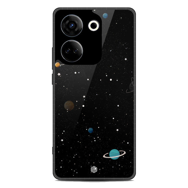 Space Series Soft Phone Case - Metal Case - Design 3 - Tecno Camon 20 Pro