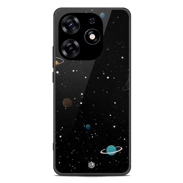 Space Series Soft Phone Case - Metal Case - Design 3 - Tecno Spark 10 Pro