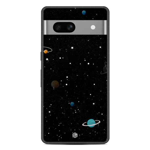 Space Series Soft Phone Case - Metal Case - Design 3 - Google Pixel 7a