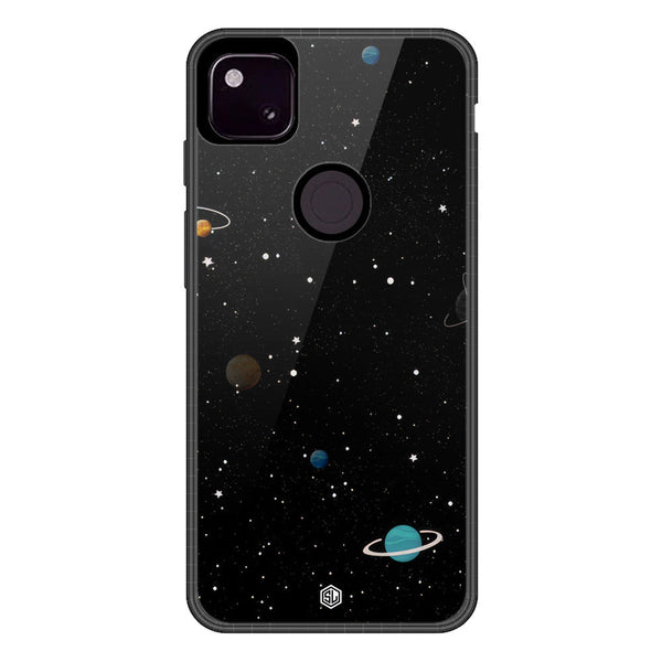 Space Series Soft Phone Case - Metal Case - Design 3 - Google Pixel 4a