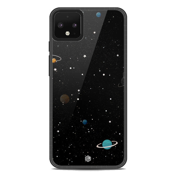 Space Series Soft Phone Case - Metal Case - Design 3 - Google Pixel 4