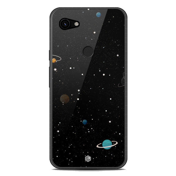 Space Series Soft Phone Case - Metal Case - Design 3 - Google Pixel 3a XL