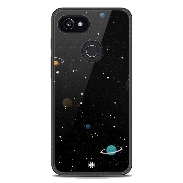 Space Series Soft Phone Case - Metal Case - Design 3 - Google Pixel 3 XL