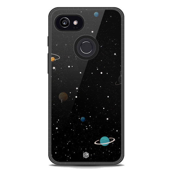 Space Series Soft Phone Case - Metal Case - Design 3 - Google Pixel 3