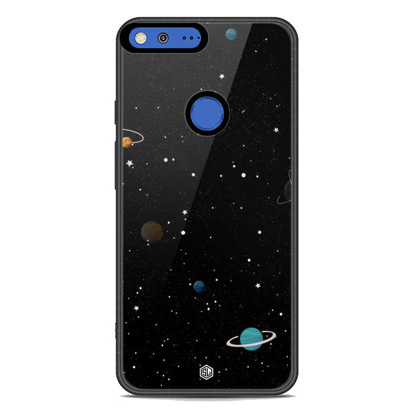 Space Series Soft Phone Case - Metal Case - Design 3 - Google Pixel XL