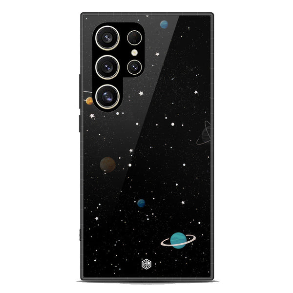 Space Series Soft Phone Case - Premium Glass Case - Design 3 - Samsung Galaxy S24 Ultra