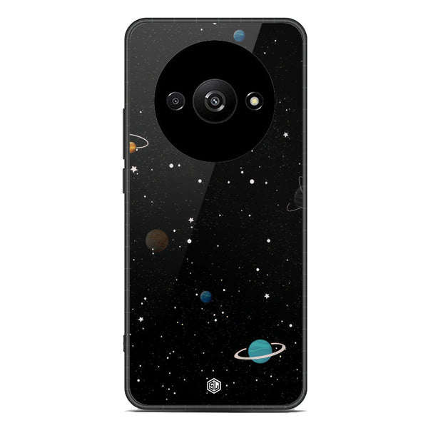 Space Series Soft Phone Case - Premium Glass Case - Design 3 - Xiaomi Redmi A3