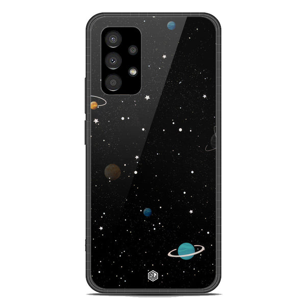 Space Series Soft Phone Case - Premium Glass Case - Design 3 - Samsung Galaxy A73 5G