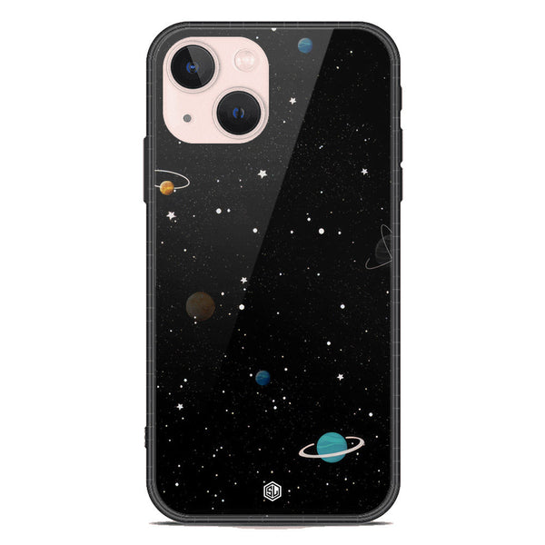 Space Series Soft Phone Case - Premium Glass Case - Design 3 - iPhone 14