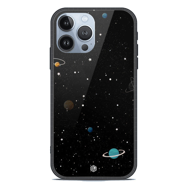 Space Series Soft Phone Case - Premium Glass Case - Design 3 - iPhone 13 Pro Max