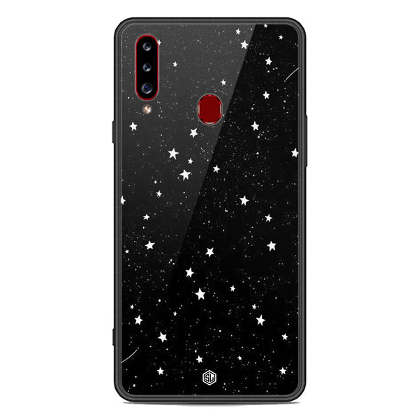 Space Series Soft Phone Case - Premium Glass Case - Design 4 - Samsung Galaxy A20s