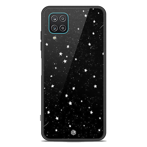Space Series Soft Phone Case - Premium Glass Case - Design 4 - Samsung Galaxy A12 Nacho