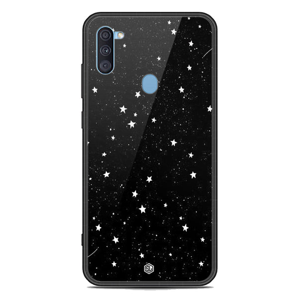 Space Series Soft Phone Case - Premium Glass Case - Design 4 - Samsung Galaxy A11