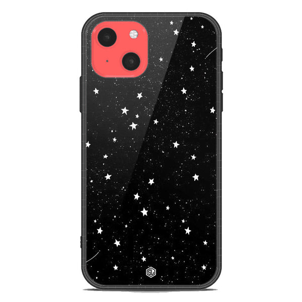 Space Series Soft Phone Case - Premium Glass Case - Design 4 - iPhone 13 Mini