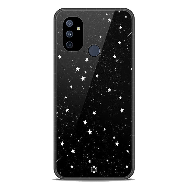 Space Series Soft Phone Case - Premium Glass Case - Design 4 - OnePlus Nord N100