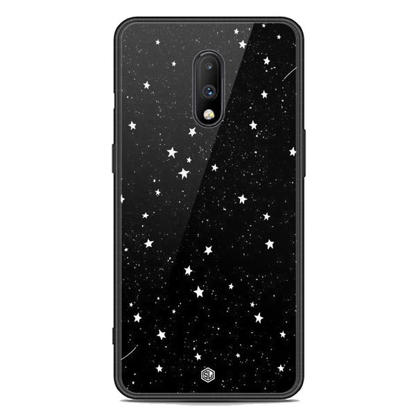 Space Series Soft Phone Case - Premium Glass Case - Design 4 - OnePlus 7