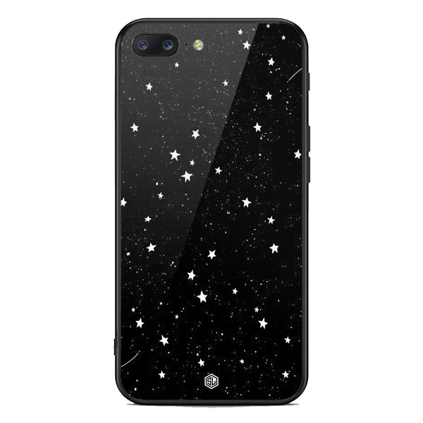 Space Series Soft Phone Case - Premium Glass Case - Design 4 - OnePlus 5