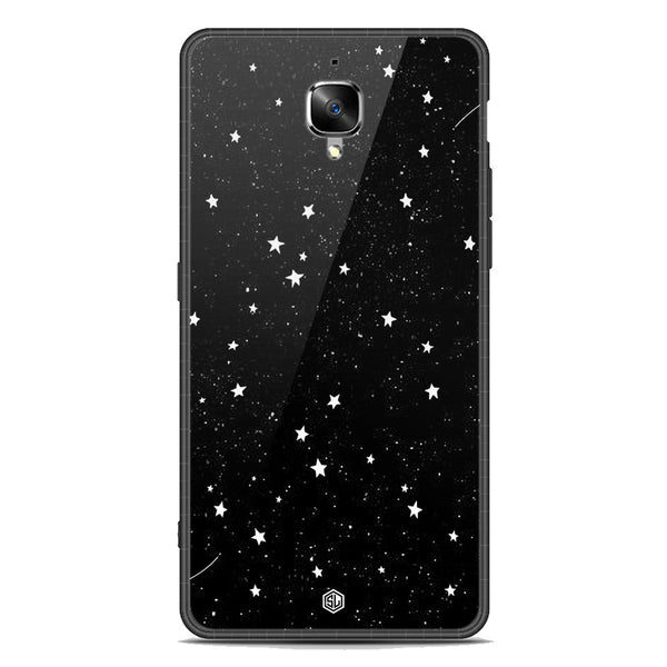 Space Series Soft Phone Case - Premium Glass Case - Design 4 - OnePlus 3T