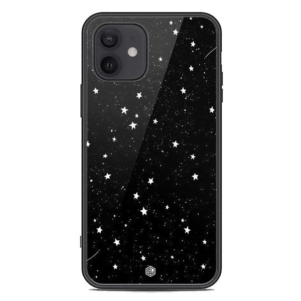 Space Series Soft Phone Case - Premium Glass Case - Design 4 - iPhone 12 Mini