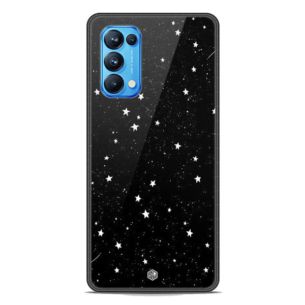 Space Series Soft Phone Case - Premium Glass Case - Design 4 - Oppo Reno 5 Pro 5G