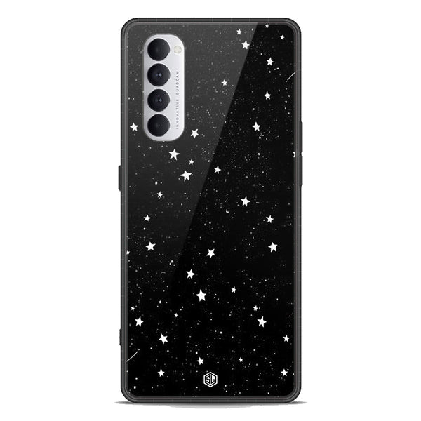 Space Series Soft Phone Case - Premium Glass Case - Design 4 - Oppo Reno 4 Pro 5G