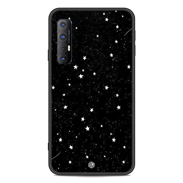 Space Series Soft Phone Case - Premium Glass Case - Design 4 - Oppo Reno 3 Pro