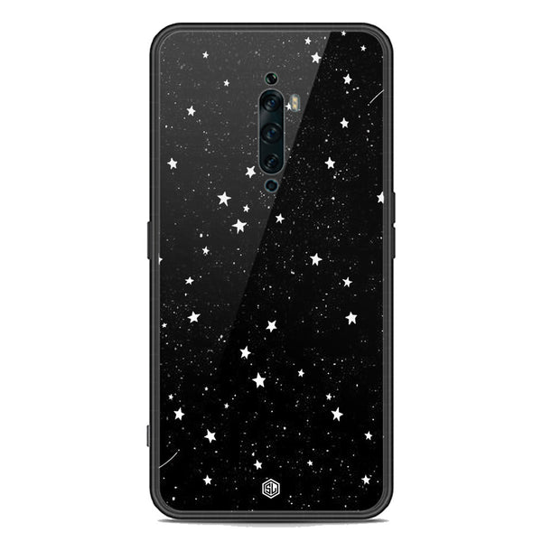 Space Series Soft Phone Case - Premium Glass Case - Design 4 - Oppo Reno 2F